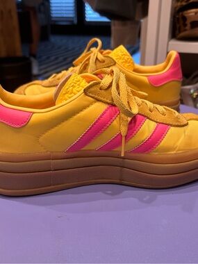 Adidas Gazelle Platform Sneakers - Women's